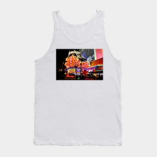 Flamingo Las Vegas Hotel Neon Lights America Tank Top